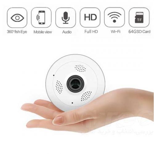 wifi-fisheye-360-degree-camera-cctv-دوربین-تحت-شبکه-وایفا دوربین 360 درجه پانوراما